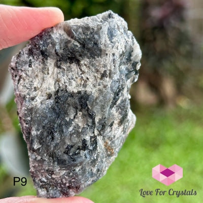 Black Moonstone Raw (Larvikite) 40-50Mm Photo 9 Crystals