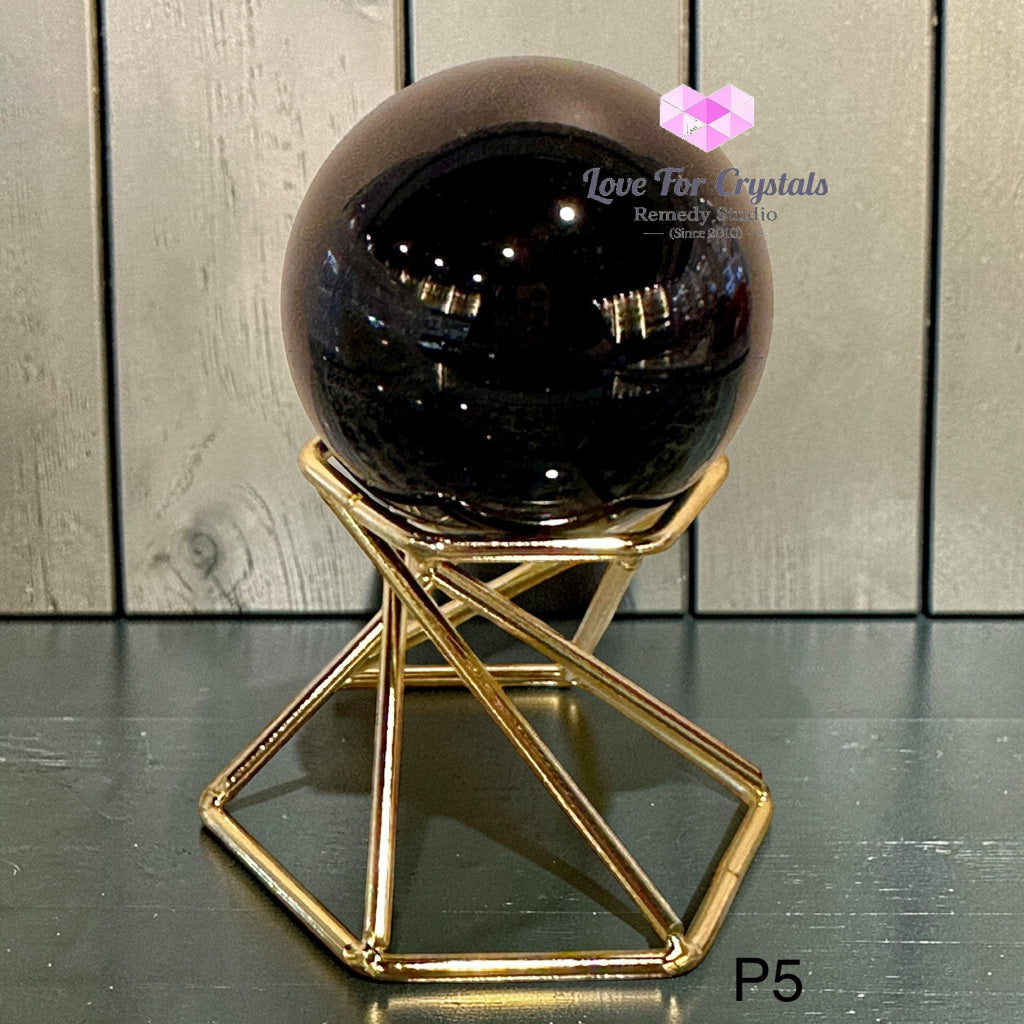 Black Obsidian Sphere (encoded & activated) 40-45mm Photo 5 Crystal sphere