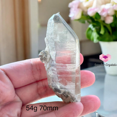 Black Phantom Lemurian Points (Protection & Spiritual Evolution) Brazil 54G 70Mm Raw Points