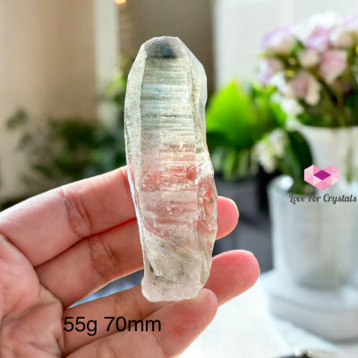 Black Phantom Lemurian Points (Protection & Spiritual Evolution) Brazil 55G 70Mm Raw Points
