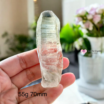 Black Phantom Lemurian Points (Protection & Spiritual Evolution) Brazil 55G 70Mm Raw Points