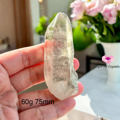 Black Phantom Lemurian Points (Protection & Spiritual Evolution) Brazil 60G 75Mm Raw Points