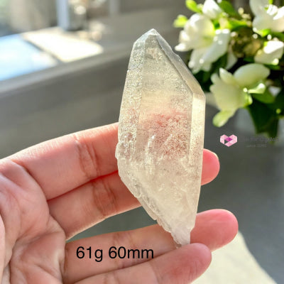 Black Phantom Lemurian Points (Protection & Spiritual Evolution) Brazil 61G 60Mm Raw Points