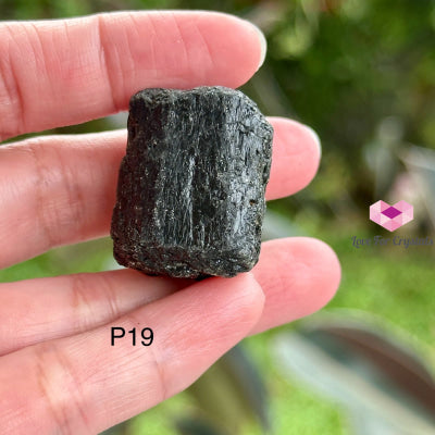 Black Tourmaline Double Terminated Raw Brazil Love For Crystals LLP