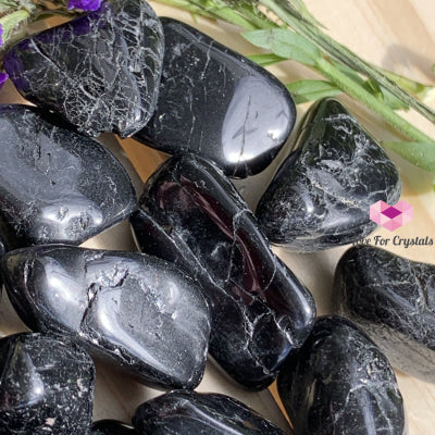 Black Tourmaline Tumbled Per Pack (50G) Brazil Stones