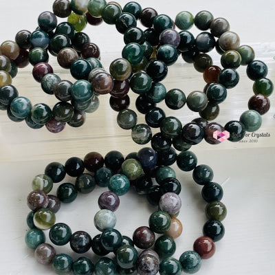 Bloodstone 12Mm Bracelet Bracelets & Bangles