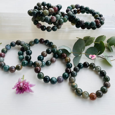 Bloodstone 12Mm Bracelet Size 5.5 Bracelets & Bangles