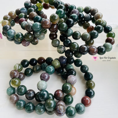 Bloodstone 12Mm Bracelet Size 6.5 Bracelets & Bangles
