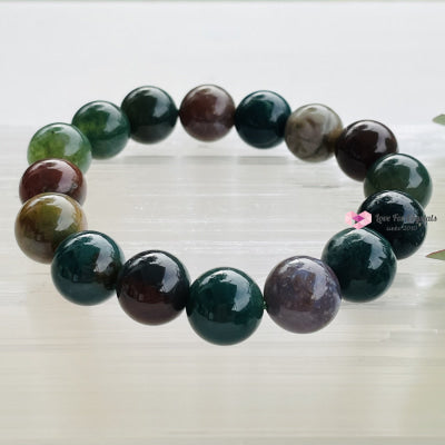 Bloodstone 12Mm Bracelet Size 6 Bracelets & Bangles