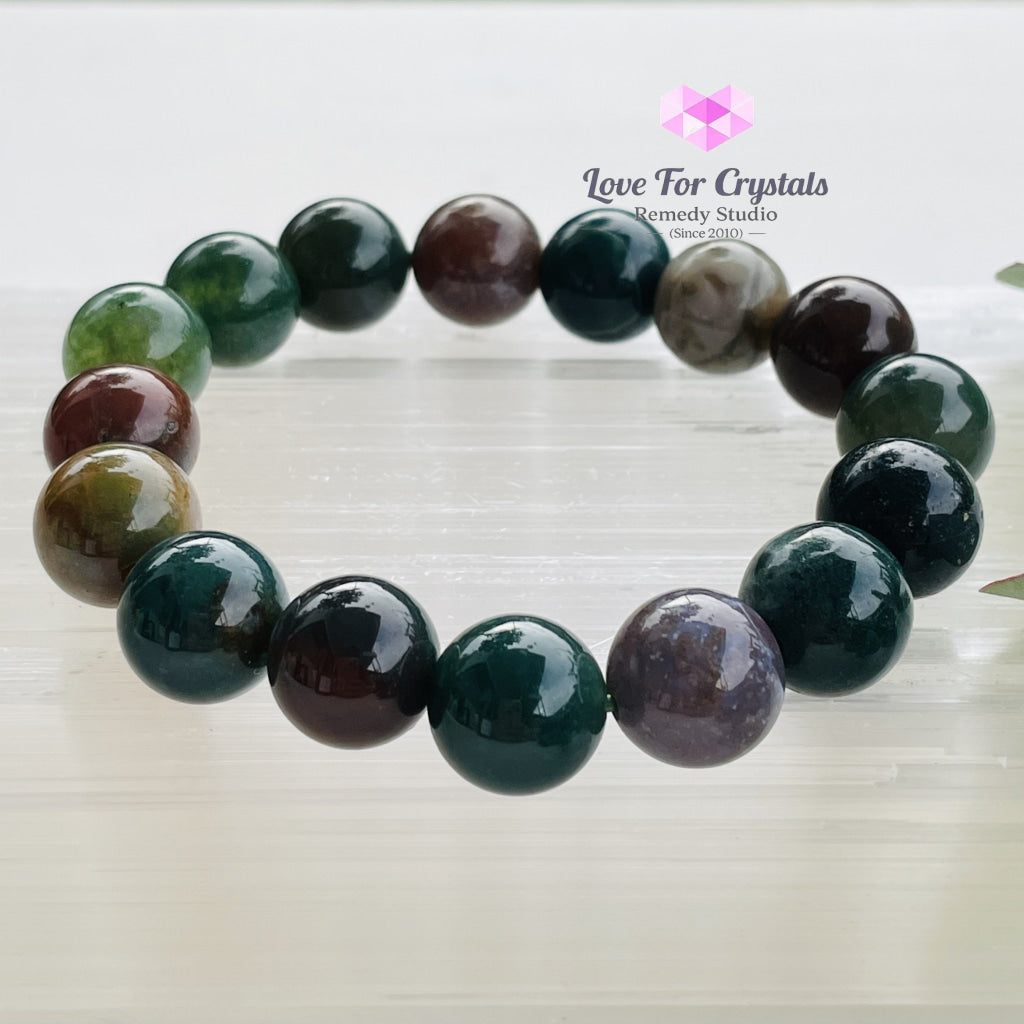 Bloodstone 12Mm Bracelet Size 6 Bracelets & Bangles