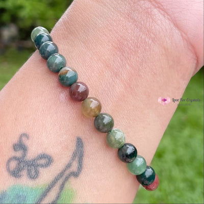 Bloodstone Crystal Bracelet 6Mm Bracelets & Bangles