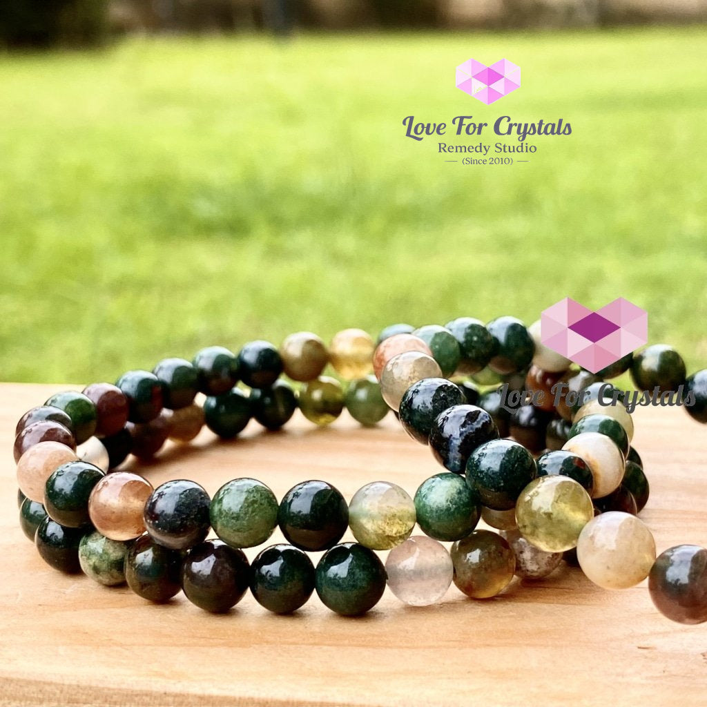 Bloodstone Crystal Bracelet 6Mm Bracelets & Bangles