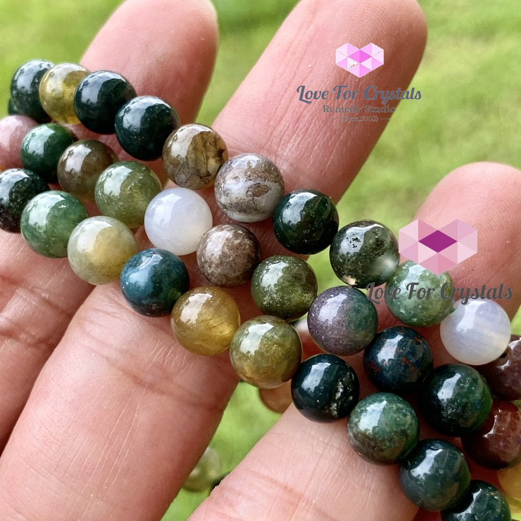 Bloodstone Crystal Bracelet 6Mm Bracelets & Bangles