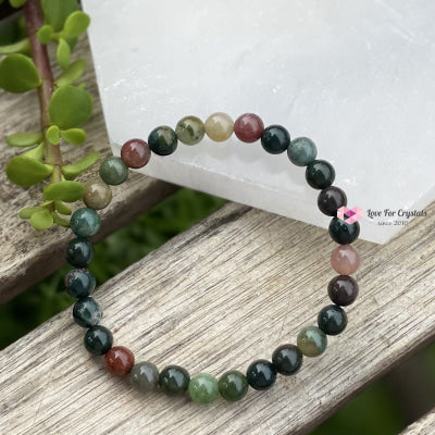 Bloodstone Crystal Bracelet 6Mm Bracelets & Bangles