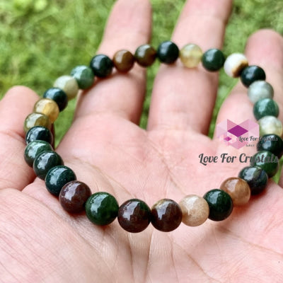 Bloodstone Crystal Bracelet 6Mm Bracelets & Bangles