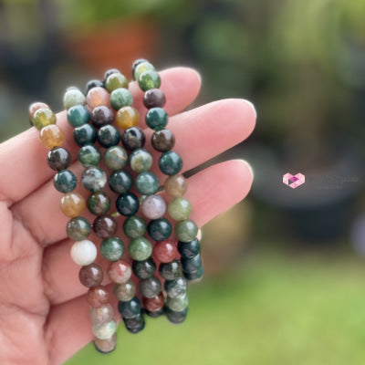 Bloodstone Crystal Bracelet 6Mm Bracelets & Bangles