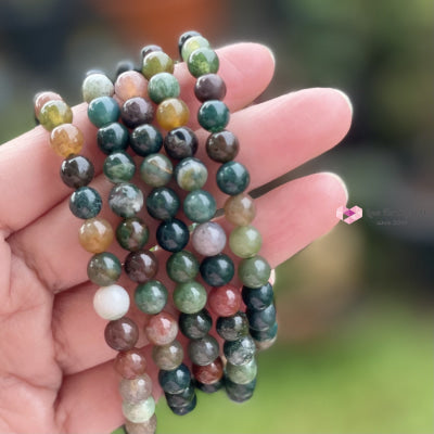 Bloodstone Crystal Bracelet 6Mm Bracelets & Bangles