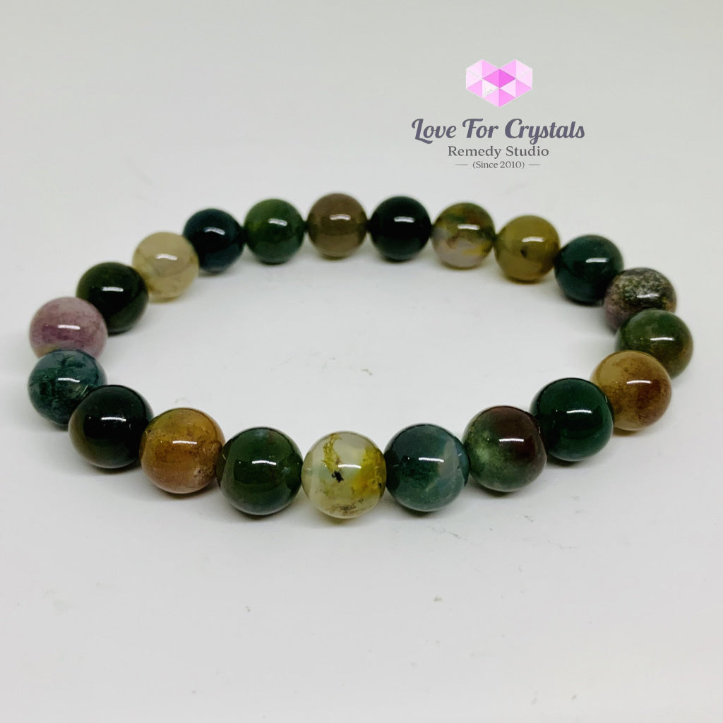 Bloodstone Gemstone Energy Bracelet (Good Health) 8Mm
