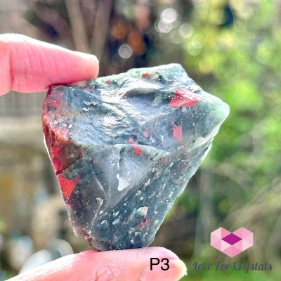 Bloodstone Raw (India) Crystals