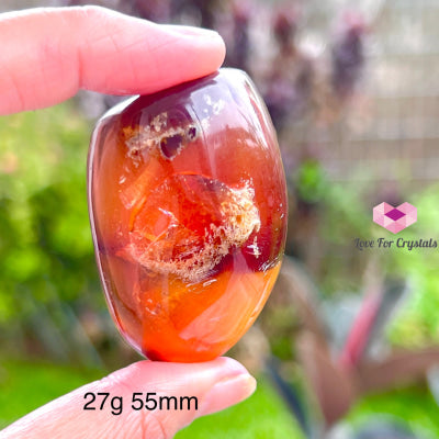 Blue Amber Polished Pebbles (Aaa Grade) Indonesia (Rare) Stones