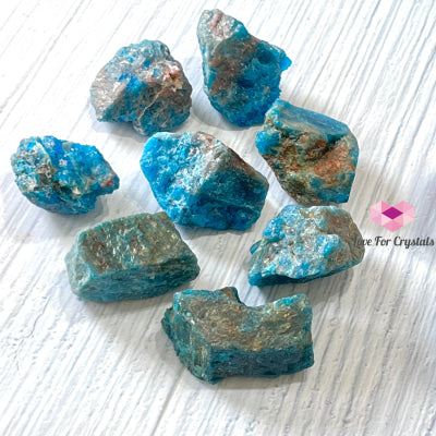 Blue Apatite Raw (Brazil) Crystals