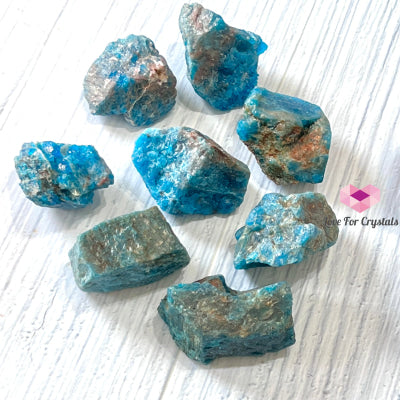 Blue Apatite Raw (Brazil) Crystals