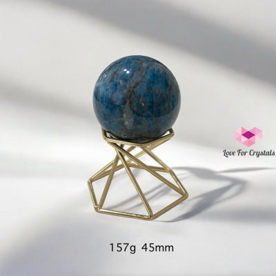 Blue Apatite Sphere (Inner Cleansing • Starseed Activation) 45mm 157g 45mm Crystal sphere