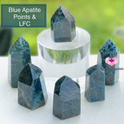 Blue Apatite Standing Point (Brazil)