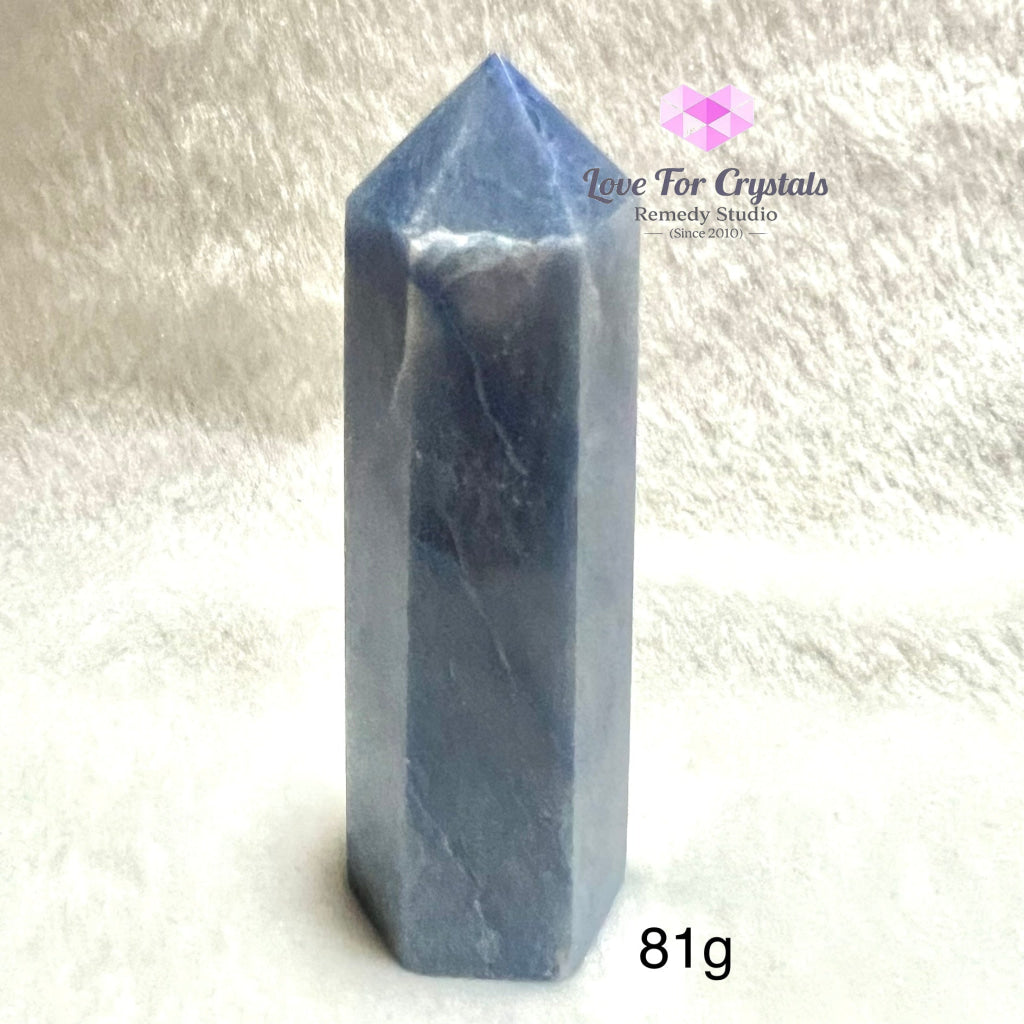 Blue Aventurine Tower Points (Brazil) 81G 70Mm Crystal Points