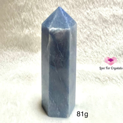 Blue Aventurine Tower Points (Brazil) 81G 70Mm Crystal Points