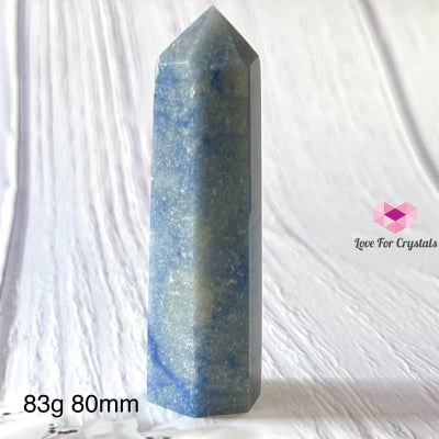 Blue Aventurine Tower Points (Brazil) 83G 80Mm Crystal Points