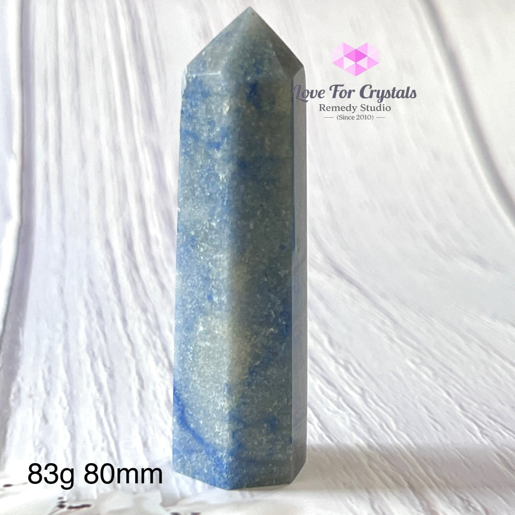 Blue Aventurine Tower Points (Brazil) 83G 80Mm Crystal Points