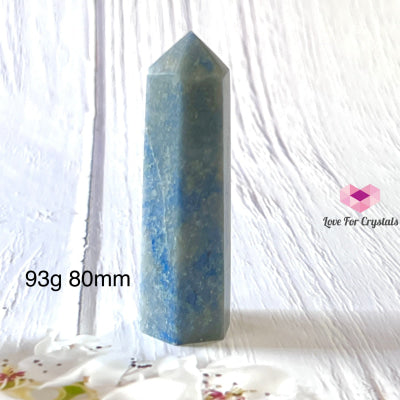 Blue Aventurine Tower Points (Brazil) 93G 80Mm Crystal Points