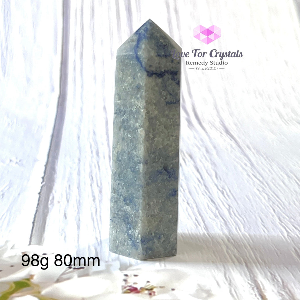 Blue Aventurine Tower Points (Brazil) 98G 80Mm Crystal Points