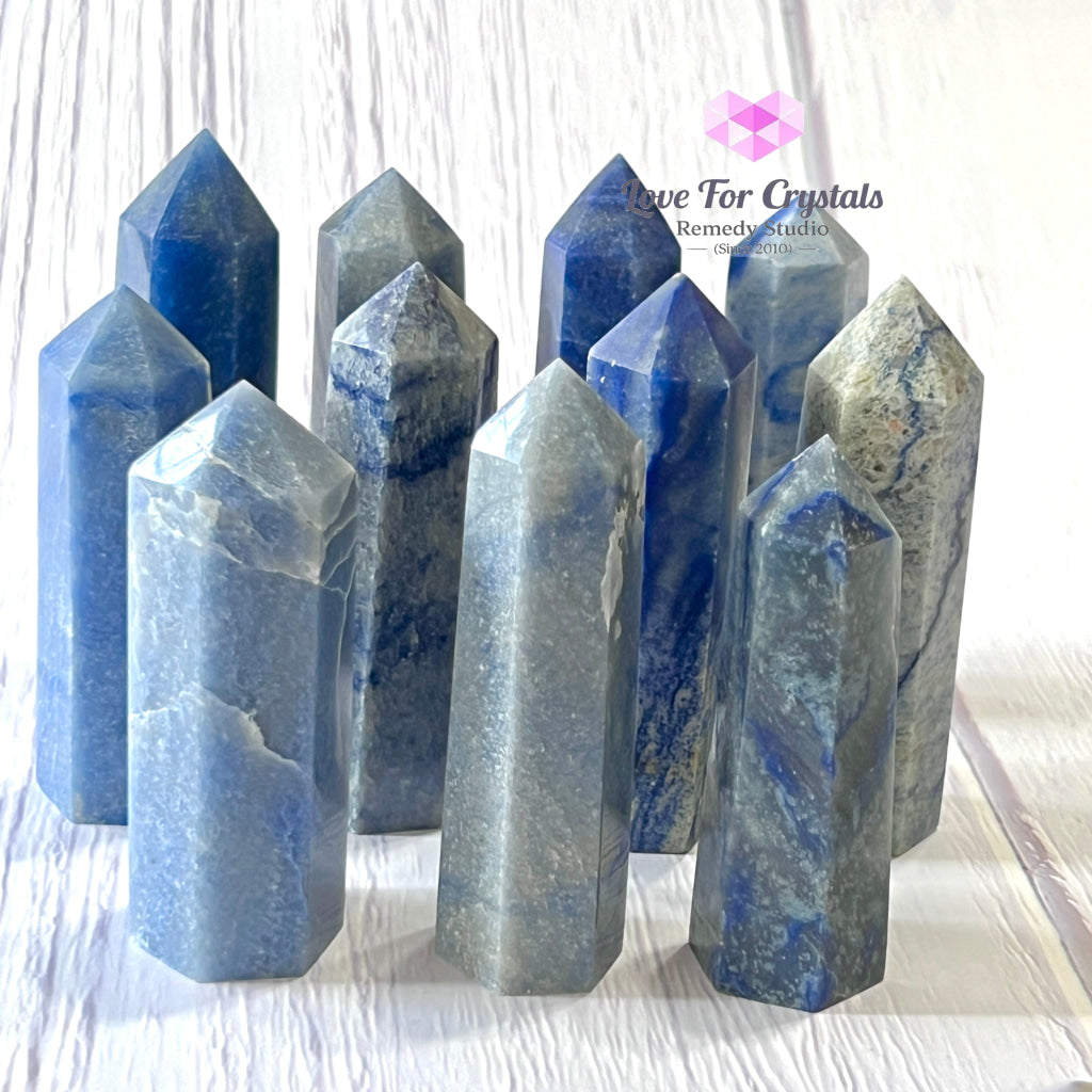 Blue Aventurine Tower Points (Brazil) Crystal Points