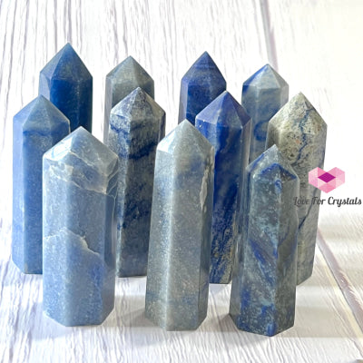 Blue Aventurine Tower Points (Brazil) Crystal Points
