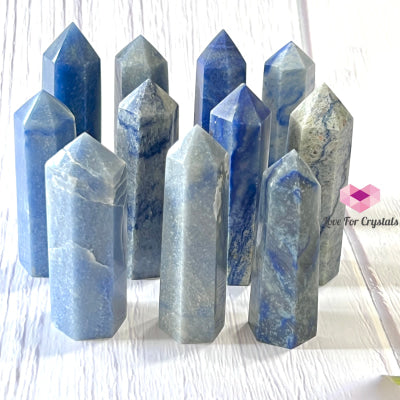 Blue Aventurine Tower Points (Brazil) Crystal Points