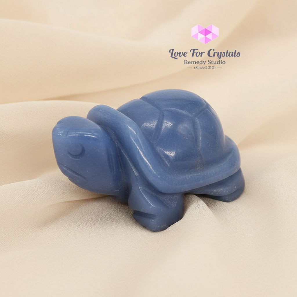Blue Aventurine Turtle 2” Feng shui 2026