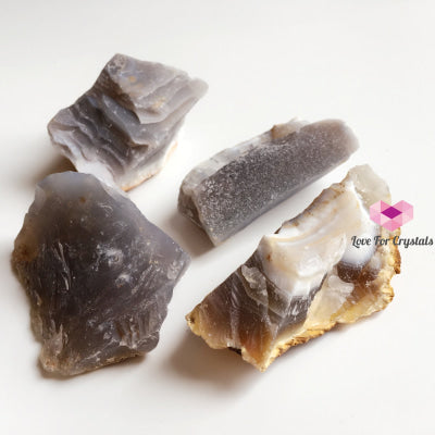 Blue Chalcedony Raw 40-60Mm Stones