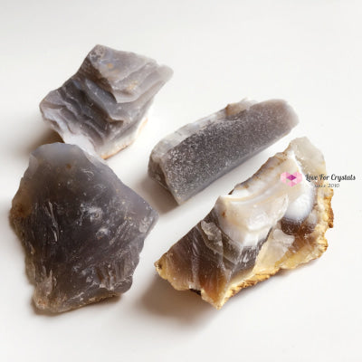 Blue Chalcedony Raw 40-60Mm Stones