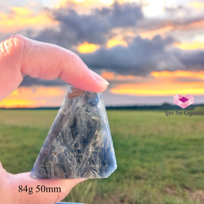 Blue Kyanite Polished Free Form (Brazil) 84G 50Mm Crystal