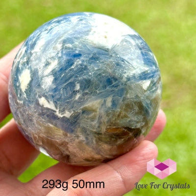 Blue Kyanite Sphere (Brazil) 293G 50Mm Crystal Ball