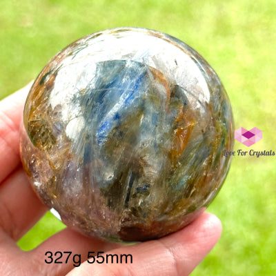 Blue Kyanite Sphere (Brazil) 327G 55Mm Crystal Ball