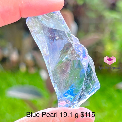 Blue Pearl Andara Crystal (High Vortex Mount Shasta) 19.1G