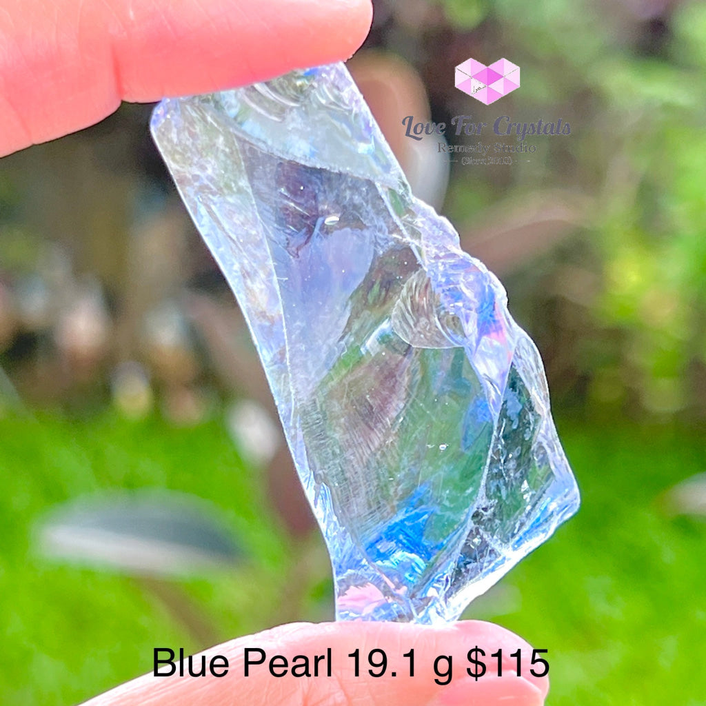 Blue Pearl Andara Crystal (High Vortex Mount Shasta) 19.1G
