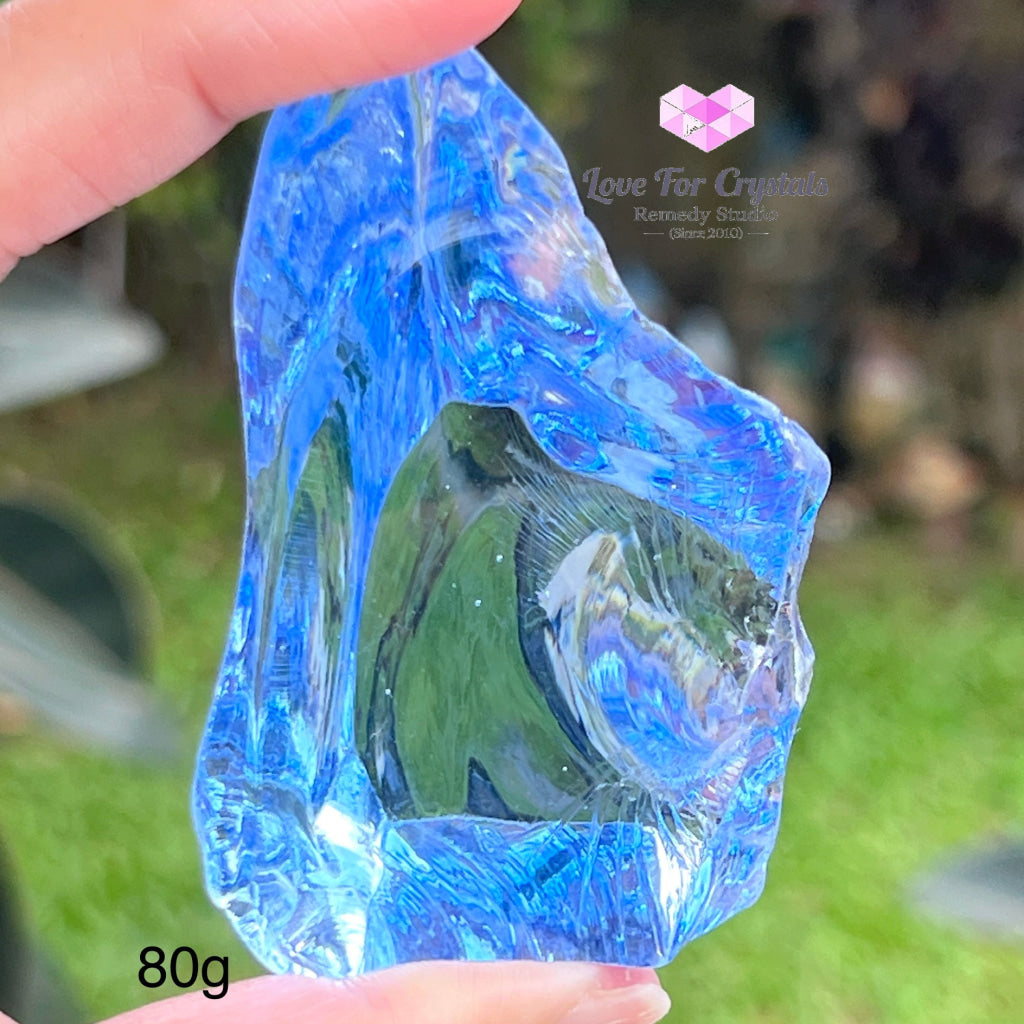 Blue Pearl Andara Crystal (High Vortex Mount Shasta) 80G