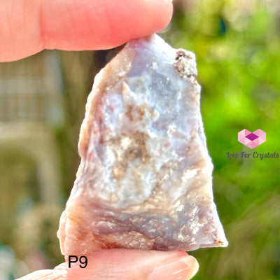 Blue Sakura Agate Raw (Madagascar) Crystals