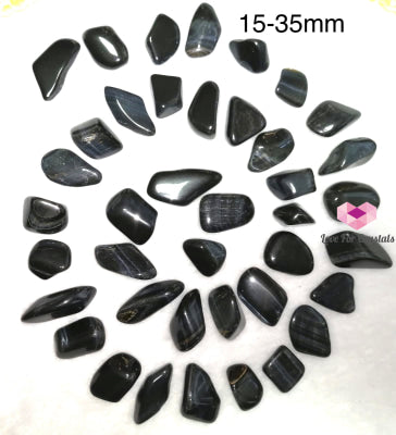 Blue Tigers Eye (Teardrop) Aa Quality Tumbled
