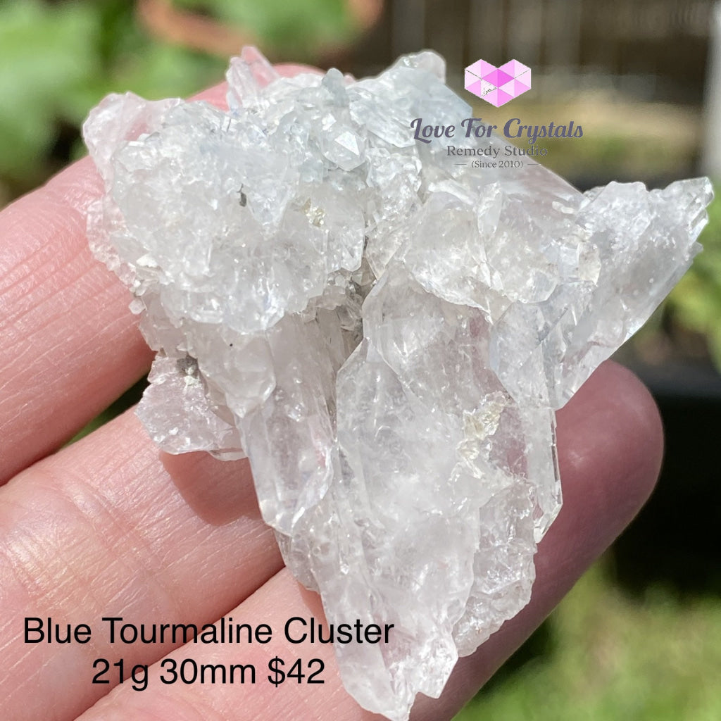 Blue Tourmaline Cluster (Indicolite) Brazil (Rare)