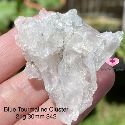 Blue Tourmaline Cluster (Indicolite) Brazil (Rare)